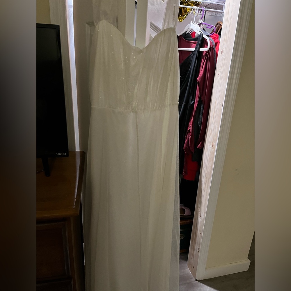 Three dresses prom and one church dress all size Large 14